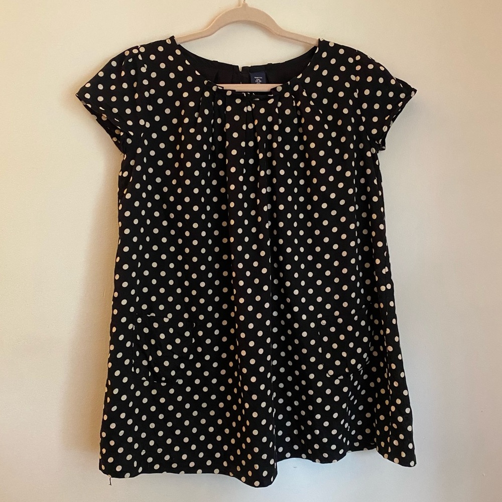 Gap Kids Polka Dot Short Sleeve Dress
